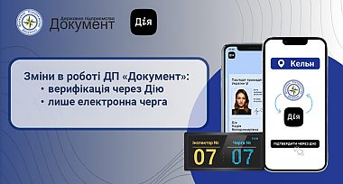 Зміни в роботі ДП «Документ» в м. Кельн